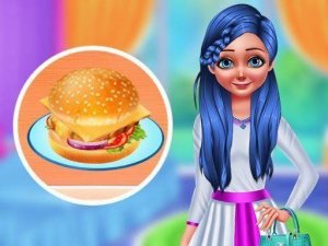 Veggie Burger Kitchen with Princess Emma