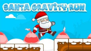 Santa Gravity Run Puzzle Game