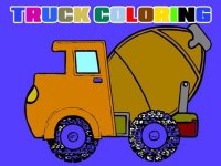 Trucks Coloring Book Online Game Coloring Game
