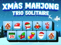 Xmas Mahjong Trio Solitaire Puzzle Game