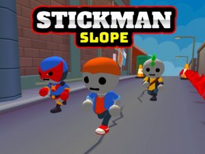 Stickman Slope Running Arcade Game