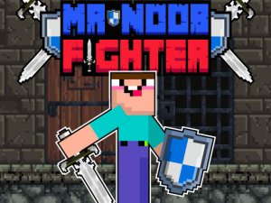 Mr Noob Fighter Online Arcade Game