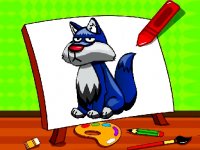 Easy Kids Coloring Walfs Online Coloring Game