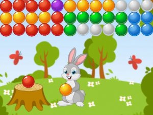 Bubble Shooter Bunny Puzzle Game Online - Arcade Puzzle Game