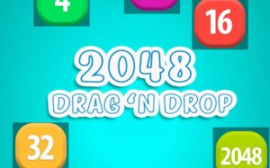 2048 Drag and Drop Puzzle Online Game
