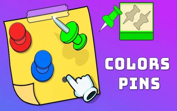 Colors Pins - Color Sorting Puzzle Game Online