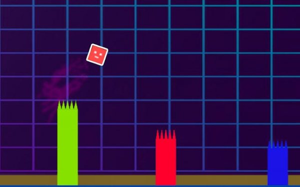 Geometry Dash Neon Rush Online Game