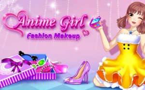 Anime Girl Fashion Make Up Online Dress Up Game
