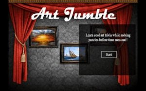 Art Jumble Puzzle Game