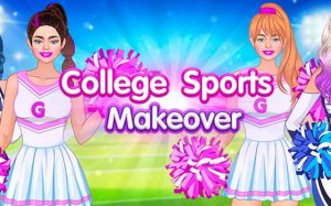 College Sport Team Makeover Online Fashion Game