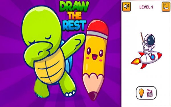 Draw the Rest Pro: Complete the Picture Puzzle Game