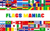 Flags Maniac - World Flags Quiz Online Game Puzzle Game