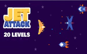 Jet Attack: Laser Airship Defender Arcade Game