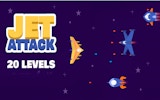 Jet Attack: Laser Airship Defender Arcade Game
