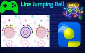 Line Jumping Ball Puzzle