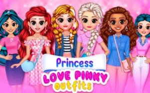 Princess Pinky Fashion Dress Up Game