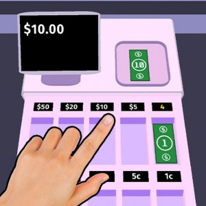 Grocery Checkout Clerk Sim