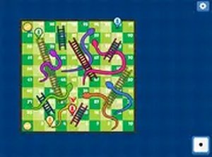 Climbers and Chutes Family Board Game
