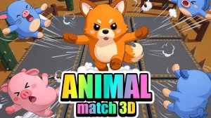 Animal Match 3D Online Arcade Game