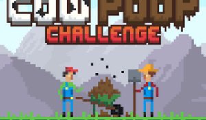 Cow Poop - Pixel Challenge Arcade Game